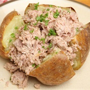 Jacket Potato With Tuna Mayonnaise