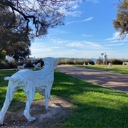 Spirit Dog Sculptures