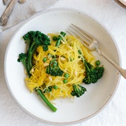 Spaghetti Squash With Broccolini