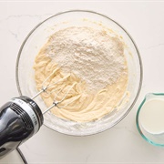 Cinnamon Custard Cake Batter