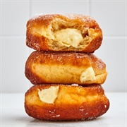 Cardamom-Cream-Filled Doughnuts