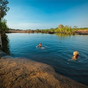 Swim in an Outback Waterhole