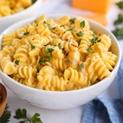 Sweet Chili and Marble Cheddar Fusilli