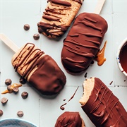 Black Licorice Drizzle Popsicle