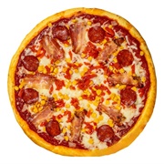 Prosciutto, Pepperoni &amp; Sweetcorn Pizza