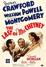 The Last of Mrs. Cheyney - Hanns Kraly (1929)