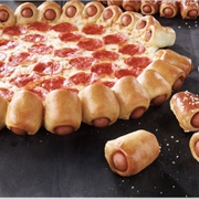 Hot Dog Bite Pizza Crust