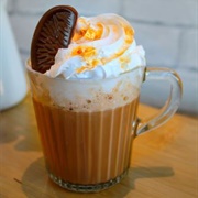 Chocolate Orange Creamsicle Milk Latte (Screamsicle Milk Latte)