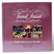 Trivial Pursuit Master Game - The Vintage Years