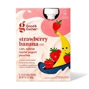 Strawberry Banana Yogurt Pouch