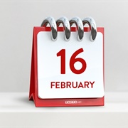 February 16