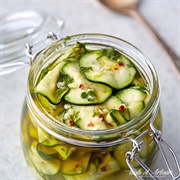 Marinated Zucchini