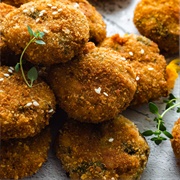 Cajun Battered Vegetable Patty