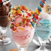 Number Candy Sundae (Countdown Candy Sundae)