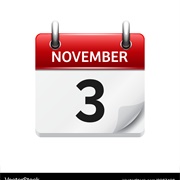 November 3