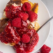 French Toast With Raspberries