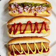 Vegetable Hot Dog