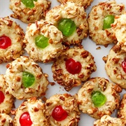 Holiday Thumbprint Cookies