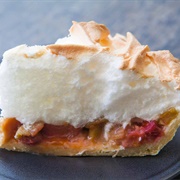 Rhubard Meringue Pie