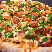 Chicken Cacciatore Pizza