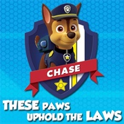 These Paws Uphold the Laws!