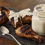 Chicken in White Bbq Sauce