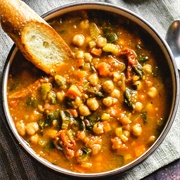 Italian Pressure-Cooked Chickpea and Pork Rib Stew