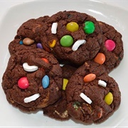 Chocolate Jelly Bean Cookie