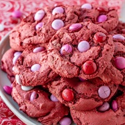 Red Velvet M&amp;M Cookie