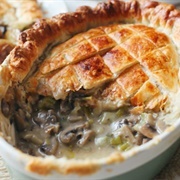 Mushroom Leek Pie