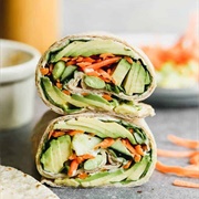 Vegan Vegetable Wrap