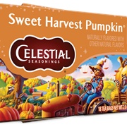 Celestial Seasonings Black Tea, Sweet Harvest Pumpkin