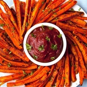 Shredded Carrot Fries