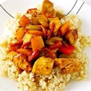 Tangerine Chicken Rice