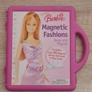 Barbie Magnetic Fashions Book Playset