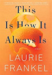 A Book With a Mostly Orange Cover (This Is How It Always Is)