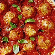 Turkey Meatballs in Tomato Sauce