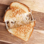 Muenster Grilled Cheese (Monster Muenster Grilled Cheese)