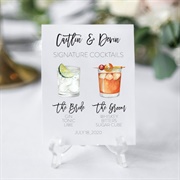 Signature Cocktails for Wedding