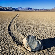 The Sailing Stones of the Racetrack Playa, USA