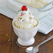 Sundae With Whipped Cream