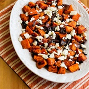 Cheese Cube Sweet Potato Wedges