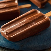 Chocolate Pudding Popsicle