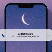 Phone on Do Not Disturb