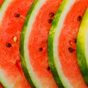 Horizontal Watermelon Slices