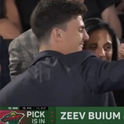 Zeev Buium (American) - 12th Overall Draft Pick 2024 by the Minnesota Wild