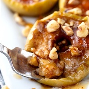 Apples and Walnuts With Gravy