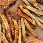 Shredded Carrot Crinkle Cut Fries