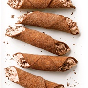 Cocoa Powder Cannoli