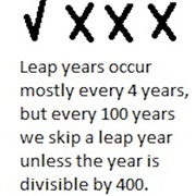 Century Leap Year